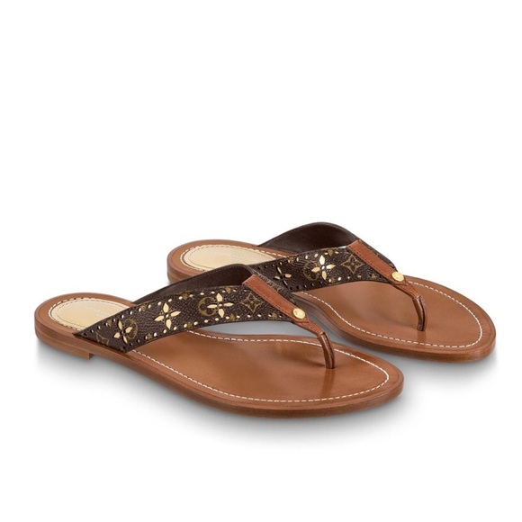 LOUIS VUITTON Sunny Flat Thong - Picture 1 of 12